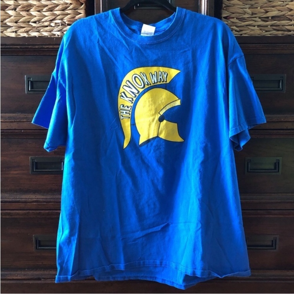 The Knox Way royal blue short sleeve tee in size XL